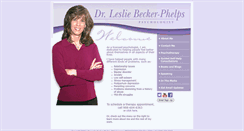Desktop Screenshot of drbecker-phelps.com