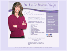 Tablet Screenshot of drbecker-phelps.com